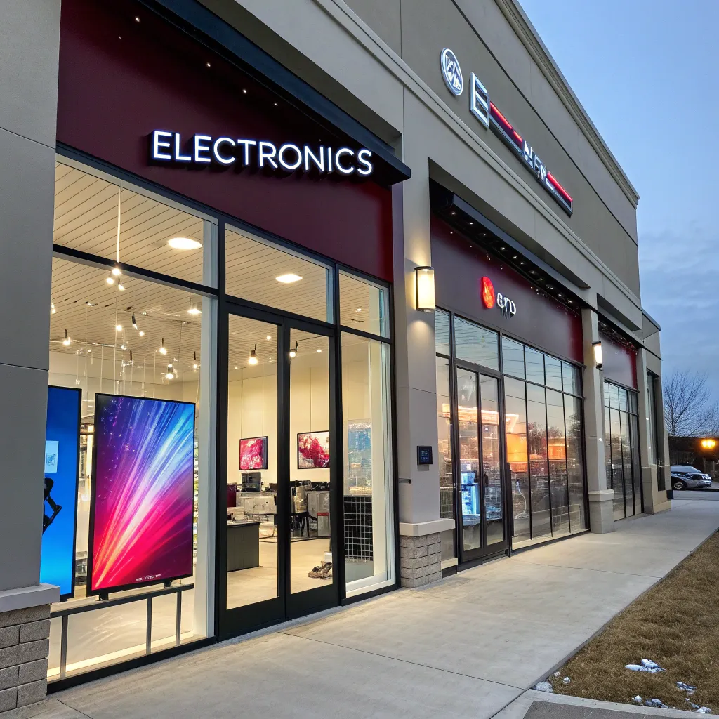 Electronics Store Front